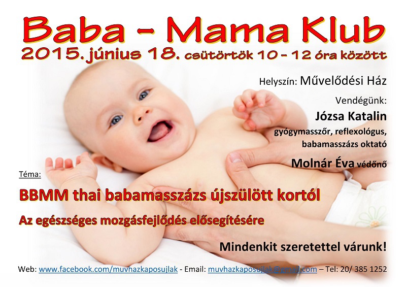 Baba-Mama Klub - június